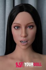 WaxDoll 有都 GE02_1  170cm Cカップ Tan肌  フルシリコン 欧米系 ラブドール - 画像 (15)