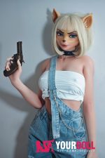 ElsaBabe Zana fox ZHC004 165cm-M ピンク肌 フルシリコン製 ダッチワイフ - 画像 (2)