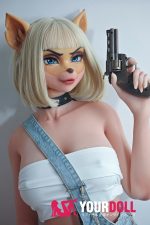 ElsaBabe Zana fox ZHC004 165cm-M ピンク肌 フルシリコン製 ダッチワイフ