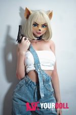 ElsaBabe Zana fox ZHC004 165cm-M ピンク肌 フルシリコン製 ダッチワイフ - 画像 (7)