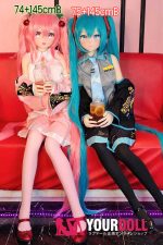 AotumeDoll #74ヘッド 145cm Bカップ アニメ キャラ シリコンヘッド＋TPEボディー ラブドール - 画像 (4)