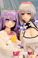 AotumeDoll #92ヘッド 135cm AAカップ Slim フルシリコン アニメドール ラブドール - 画像 (11)