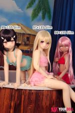 AotumeDoll #97 135cm AAカップ Slim フルTPE アニメドール ラブドール - 画像 (8)