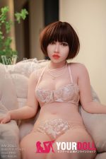 WM Dolls 秋海 154cm  Aカップ  #448 ノーマル肌  貧乳ラブドール - 画像 (5)