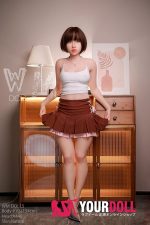 WM Dolls 秋海 154cm  Aカップ  #448 ノーマル肌  貧乳ラブドール - 画像 (13)