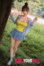 Yearndoll  秋香 Y216 160cm Fカップ 美人 顎機能あり ノーマル肌  シリコンヘッド+TPEボディ ラブドール - 画像 (17)