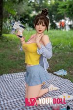 Yearndoll  秋香 Y216 160cm Fカップ 美人 顎機能あり ノーマル肌  シリコンヘッド+TPEボディ ラブドール - 画像 (10)