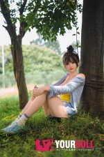 Yearndoll  秋香 Y216 160cm Fカップ 美人 顎機能あり ノーマル肌  シリコンヘッド+TPEボディ ラブドール - 画像 (20)