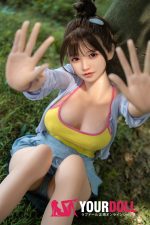 Yearndoll  秋香 Y216 160cm Fカップ 美人 顎機能あり ノーマル肌  シリコンヘッド+TPEボディ ラブドール - 画像 (4)