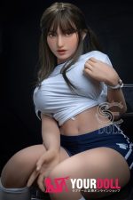 SEDOLL Piper.A 157cm Hカップ SE#124 小麦肌 爆乳 美人 ブルマー 等身大 セックス人形 - 画像 (2)