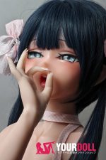 ElsaBabe 岩田光希 AHR008 148cm-S ピンク肌 フルシリコン 舌出し セックスの誘い ラブドール - 画像 (6)