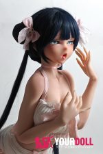 ElsaBabe 岩田光希 AHR008 148cm-S ピンク肌 フルシリコン 舌出し セックスの誘い ラブドール - 画像 (10)