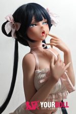 ElsaBabe 岩田光希 AHR008 148cm-S ピンク肌 フルシリコン 舌出し セックスの誘い ラブドール - 画像 (22)