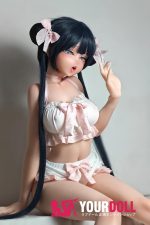 ElsaBabe 岩田光希 AHR008 148cm-S ピンク肌 フルシリコン 舌出し セックスの誘い ラブドール - 画像 (7)