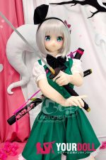 AotumeDoll #102ヘッド 145cm Bカップ アニメ キャラ ラブドール - 画像 (5)