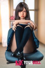 Momo Yume H028-A 146cm  Eカップ ノーマル肌   可愛い最新 顎機能付き 人気 ラブドール - 画像 (7)
