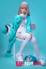 Momo 桃沢 H027-A 145cm Aカップノーマル肌 顎機能付き 可愛い最新  人気 ラブドール - 画像 (4)