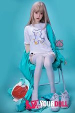 Momo 桃沢 H027-A 145cm Aカップノーマル肌 顎機能付き 可愛い最新  人気 ラブドール - 画像 (8)