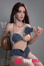 WM Dolls Nelly 163cm  Cカップ ＃368  小麦肌 リアル ラブドール - 画像 (13)