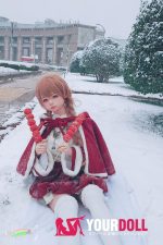 Shedoll Ailin(艾琳) 148cm  Dカップ フルシリコン ボディ材質選択可 可愛い ラブドール - 画像 (6)