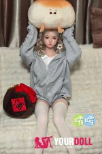 Shedoll Ailin(艾琳) 148cm  Dカップ フルシリコン ボディ材質選択可 ロりリアルドール - 画像 (10)