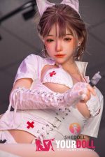 Shedoll Chulin(楚琳)  158cm  Cカップ シリコンヘッド ボディ材質選択可 リアルドール 顎機能追加可 - 画像 (3)