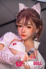 Shedoll Chulin(楚琳)  158cm  Cカップ シリコンヘッド ボディ材質選択可 リアルドール 顎機能追加可 - 画像 (2)