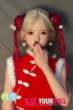 Shedoll Luoxiaoyi(洛小乙) 148cm  Dカップ フルシリコン ボディ材質選択可 クリスマス衣装可愛いラブドール - 画像 (4)