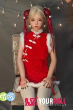 Shedoll Luoxiaoyi(洛小乙) 148cm  Dカップ フルシリコン ボディ材質選択可 クリスマス衣装可愛いラブドール - 画像 (9)