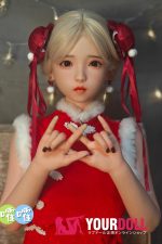 Shedoll Luoxiaoyi(洛小乙) 148cm  Dカップ フルシリコン ボディ材質選択可 クリスマス衣装可愛いラブドール - 画像 (3)