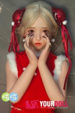 Shedoll Luoxiaoyi(洛小乙) 148cm  Dカップ フルシリコン ボディ材質選択可 クリスマス衣装可愛いラブドール - 画像 (5)