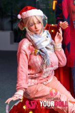 Shedoll Guxiaoyu(顾小雨)  163cm Hカップ シリコンヘッド+TPEボディー クリスマス ラブドール - 画像 (6)