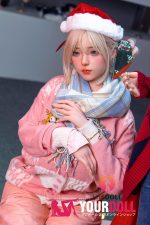 Shedoll Guxiaoyu(顾小雨)  163cm Hカップ シリコンヘッド+TPEボディー クリスマス ラブドール - 画像 (3)