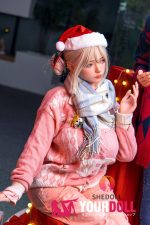 Shedoll Guxiaoyu(顾小雨)  163cm Hカップ シリコンヘッド+TPEボディー クリスマス ラブドール - 画像 (7)