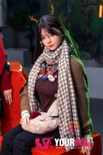 Shedoll Zhiyuan(芷沅) 158cm Cカップ シリコンヘッド+TPEボディ クリスマスデート ダッチワイフ - 画像 (4)