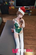 Shedoll Luoxiaoyi(洛小乙) 148cm  Dカップ フルシリコン ボディ材質選択可 クリスマス衣装 　セックス人形 - 画像 (6)