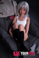 Momo  エリー  H027  132cm  Aカップ 顎機能付き 小麦色肌  ラブドール - 画像 (3)