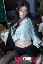 蛍火日記  渡晴 165cm Cカップ  顎機能追加可  フルシリコン 高級 等身大  ラブドール - 画像 (7)