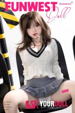 Funwest Amy 152cm Dカップ #041 White肌 小動物系 楚々 愛嬌 ダッチワイフ - 画像 (9)
