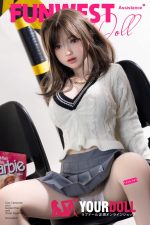 Funwest Amy 152cm Dカップ #041 White肌 小動物系 楚々 愛嬌 ダッチワイフ - 画像 (10)