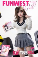 Funwest Amy 152cm Dカップ #041 White肌 小動物系 楚々 愛嬌 ダッチワイフ - 画像 (13)