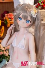 GUAVADOLL DM02 136cm AAカップ ノーマル肌 手描きメイク ビニール製のヘッド キュート アニメドール