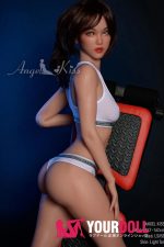 Angelkiss Susie LS#50 162cm  Cカップ 小麦肌 ROS顎機能付き 高級 フルシリコン ラブドール - 画像 (7)