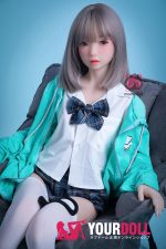 Momo 栞奈 H014-A 145cm  Aカップ ノーマル肌 可愛いラブドール - 画像 (6)