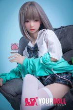 Momo 栞奈 H014-A 145cm  Aカップ ノーマル肌 可愛いラブドール - 画像 (5)