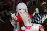 MOZU 凯拉 121cm 小胸 14.7kg 肌色＆瞳色＆ウィッグ＆メイク＆衣装は画像と同じ ビニールヘッド+TPEボディ ラブドール - 画像 (12)