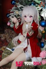 MOZU 凯拉 121cm 小胸 14.7kg 肌色＆瞳色＆ウィッグ＆メイク＆衣装は画像と同じ ビニールヘッド+TPEボディ ラブドール - 画像 (9)
