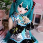 MOZU  小音  85cm 小胸 6kg 肌色＆瞳色＆ウィッグ＆メイク＆衣装（COS服）は画像と同じ  ビニールヘッド+TPEボディ 可愛いラブドール