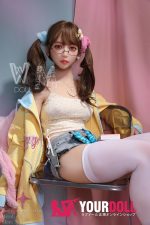 WM Dolls 綾子 #399 154cm Aカップ ノーマル肌  可愛い 年下 妹系 ツインテール TPEラブドール - 画像 (2)