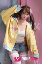 WM Dolls 綾子 #399 154cm Aカップ ノーマル肌  可愛い 年下 妹系 ツインテール TPEラブドール - 画像 (13)